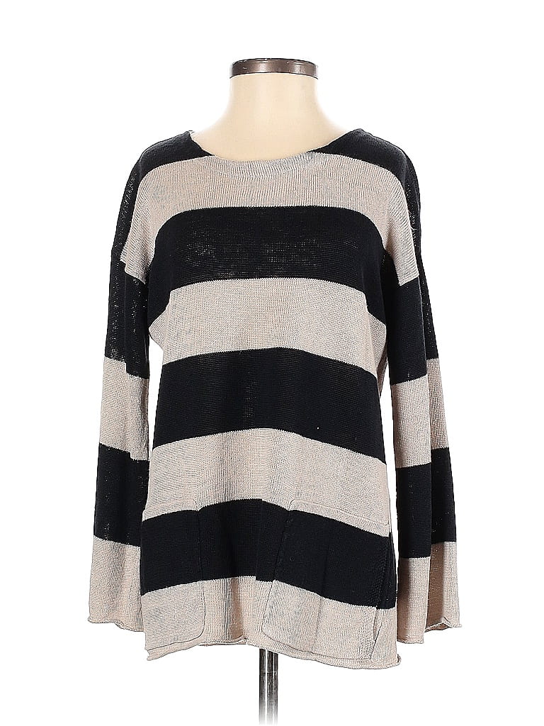 Pre-owned Eileen Fisher Pullover Sweater In Gray