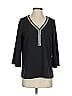Rafaella Black Pullover Sweater Size S - photo 1