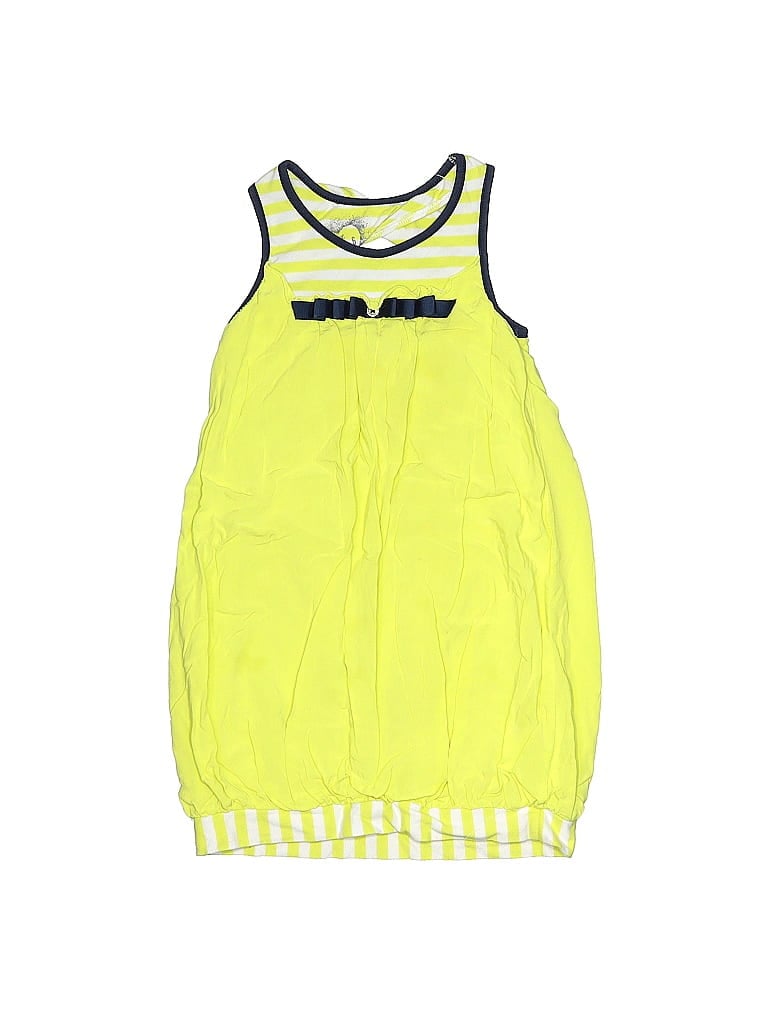 Pre-owned Deux Par Deux Kids' Dress In Yellow