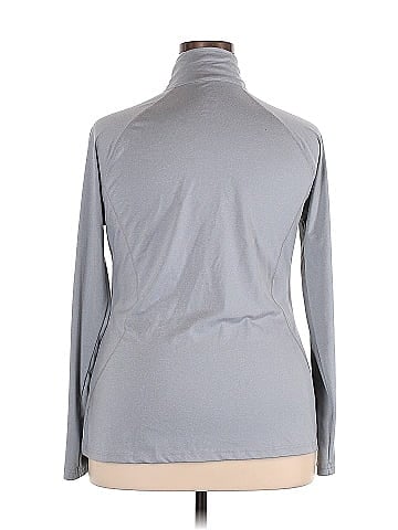 Danskin Now Long Sleeve Polo (view 2)
