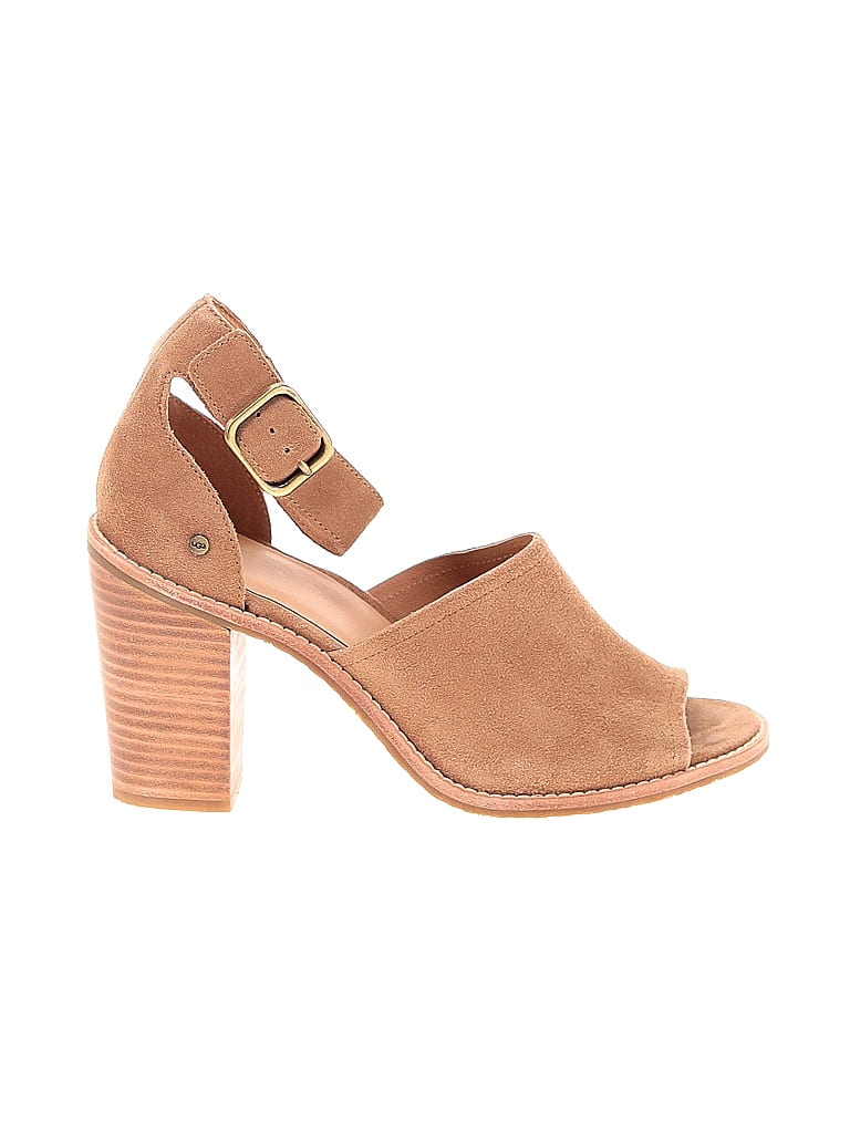 Ugg Australia Tan Heels Size 10 - photo 1