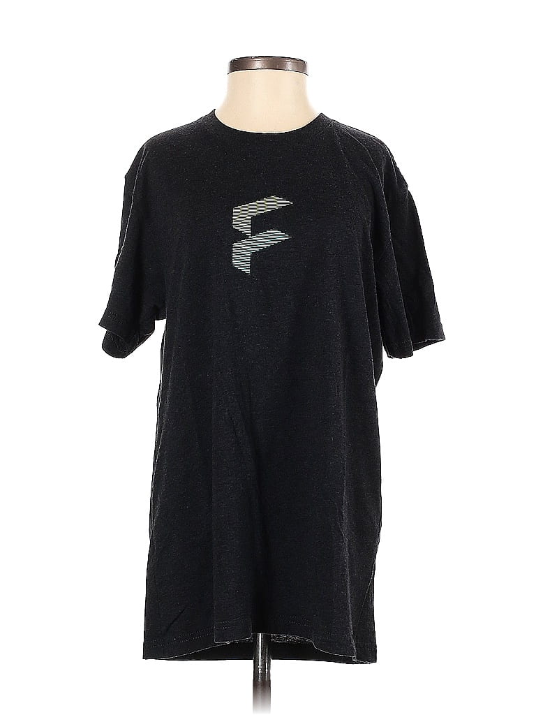 Assorted Brands Chevron-herringbone Black Short Sleeve T-Shirt Size M - photo 1
