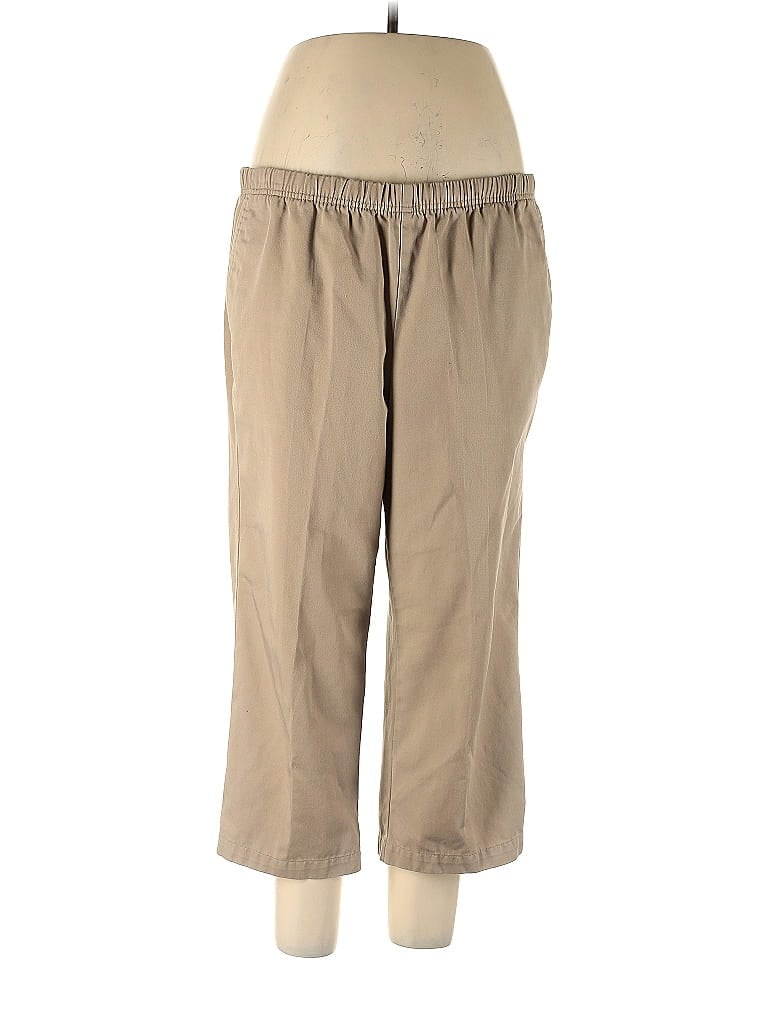 Click to view more detailed imagery on our partner's website Pre-owned Lands' End Casual Pants In Brown