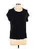 Dolan Black Short Sleeve Top Size L - photo 1