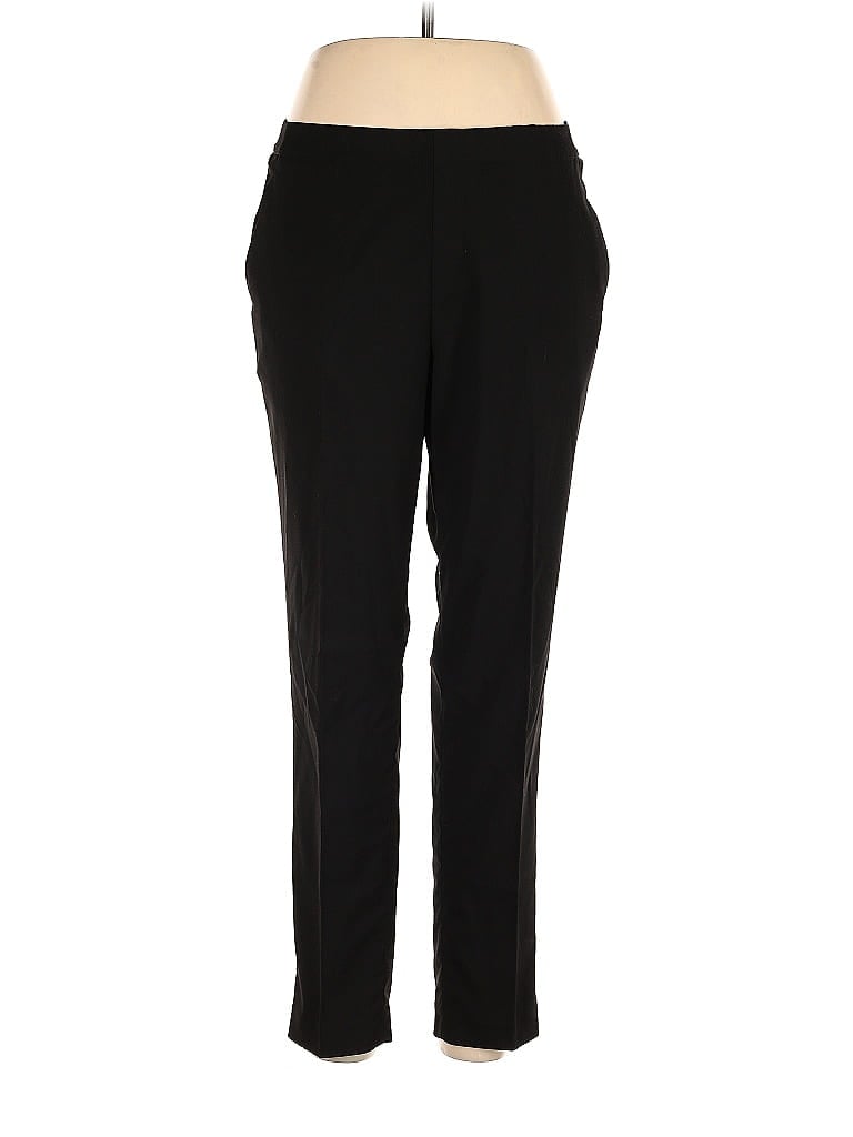 Pre-owned Uniqlo Dress Pants In Black