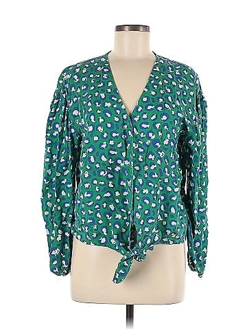 GraceAtwood The Drop Long Sleeve Blouse (view 1)