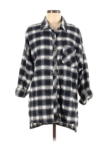 Ci Sono 3/4 Sleeve Button-Down Shirt (view 1)