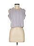 St. John Gray Purple Sweater Vest Size L - photo 1