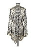 Love & Other Things 100% Polyester Gray Cocktail Dress Size S - photo 2