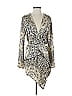 Love & Other Things 100% Polyester Gray Cocktail Dress Size S - photo 1