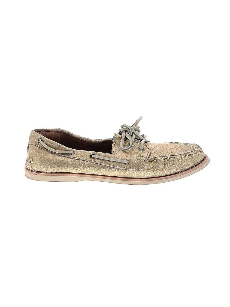G.H. Bass & Co. Tan Gray Sneakers Size 7 1/2 - photo 1