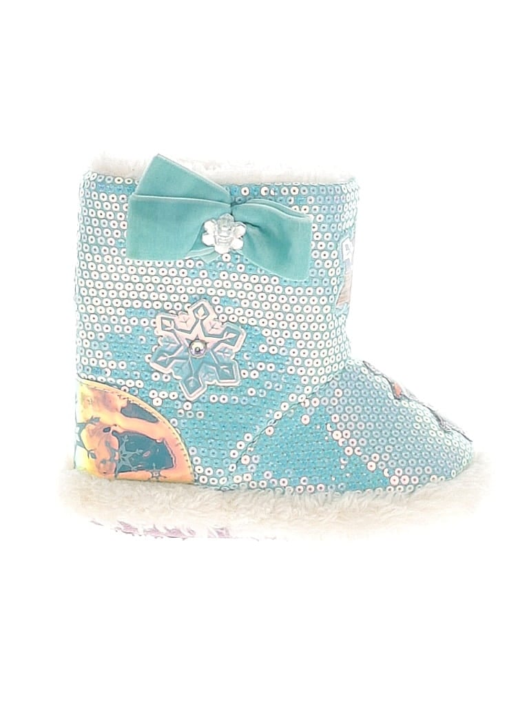 Disney Teal Blue Ankle Boots Size 5 - photo 1