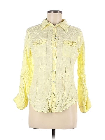 Fei 3/4 Sleeve Button-Down Shirt (view 1)