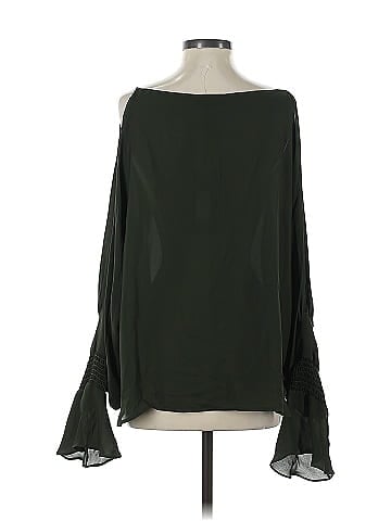 Nili Lotan 3/4 Sleeve Silk Top (view 2)