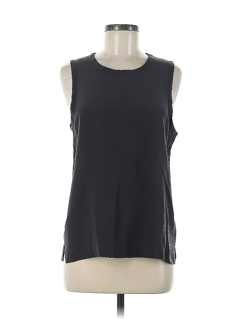 Chaser 100% Silk Black Sleeveless Top Size M - photo 1