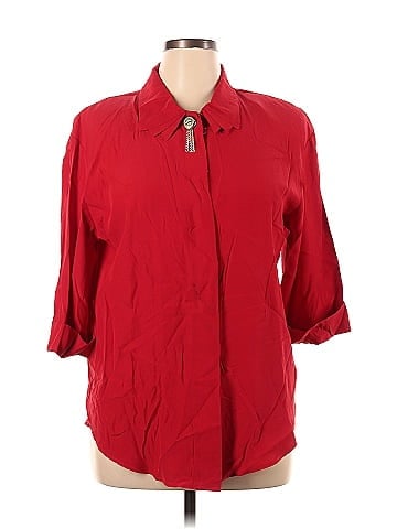 Pride & Joy 3/4 Sleeve Button-Down Shirt (view 1)