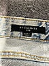 ALLSAINTS 100% Cotton Hearts Blue Denim Shorts Size 28 waist - photo 3