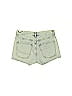 ALLSAINTS 100% Cotton Hearts Blue Denim Shorts Size 28 waist - photo 2