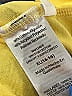 Hecho a Mano Yellow Short Sleeve Turtleneck Size XL - photo 4