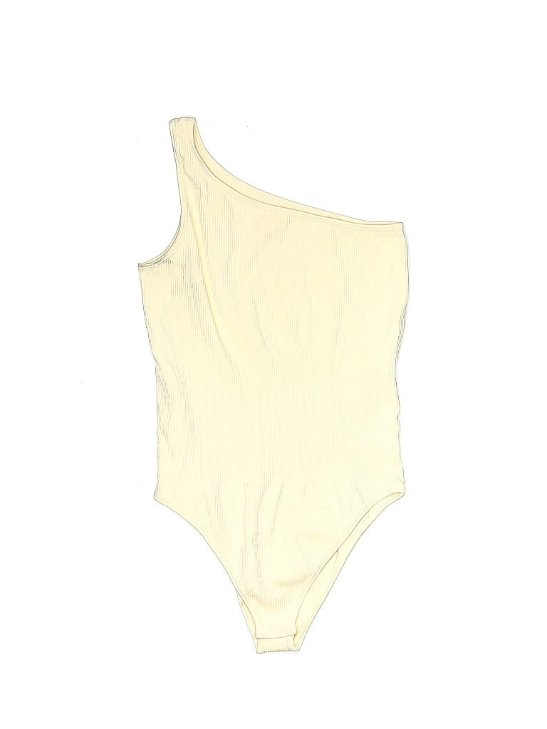 Pre-owned Oqq Bodysuit In Yellow