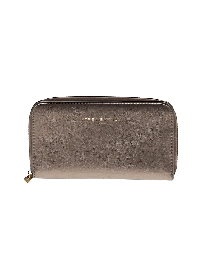 Adrienne Vittadini Gray Silver Wallet One size - photo 1