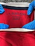 U.S. Polo Assn. Color Block Red Short Sleeve T-Shirt Size 4 - photo 3