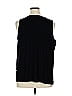 DG^2 by Diane Gilman 100% Polyester Black Sleeveless Blouse Size 1X - photo 2