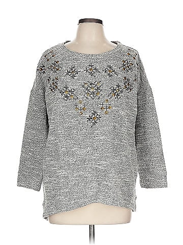 Lucky Lotus Pullover Sweater (view 1)