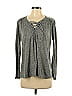LNA Gray Long Sleeve Top Size S - photo 1