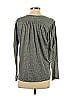 LNA Gray Long Sleeve Top Size S - photo 2