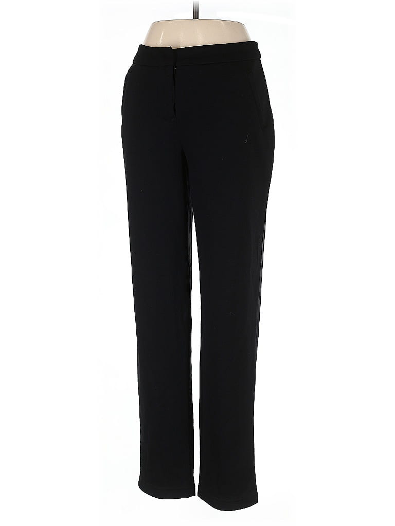 Newport News Solid Black Dress Pants Size 4 - photo 1