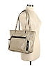 Botkier 100% Leather Gray Ivory Leather Tote One size - photo 2