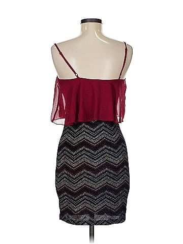 THREE PINK HEARTS Cocktail Dress (view 2)