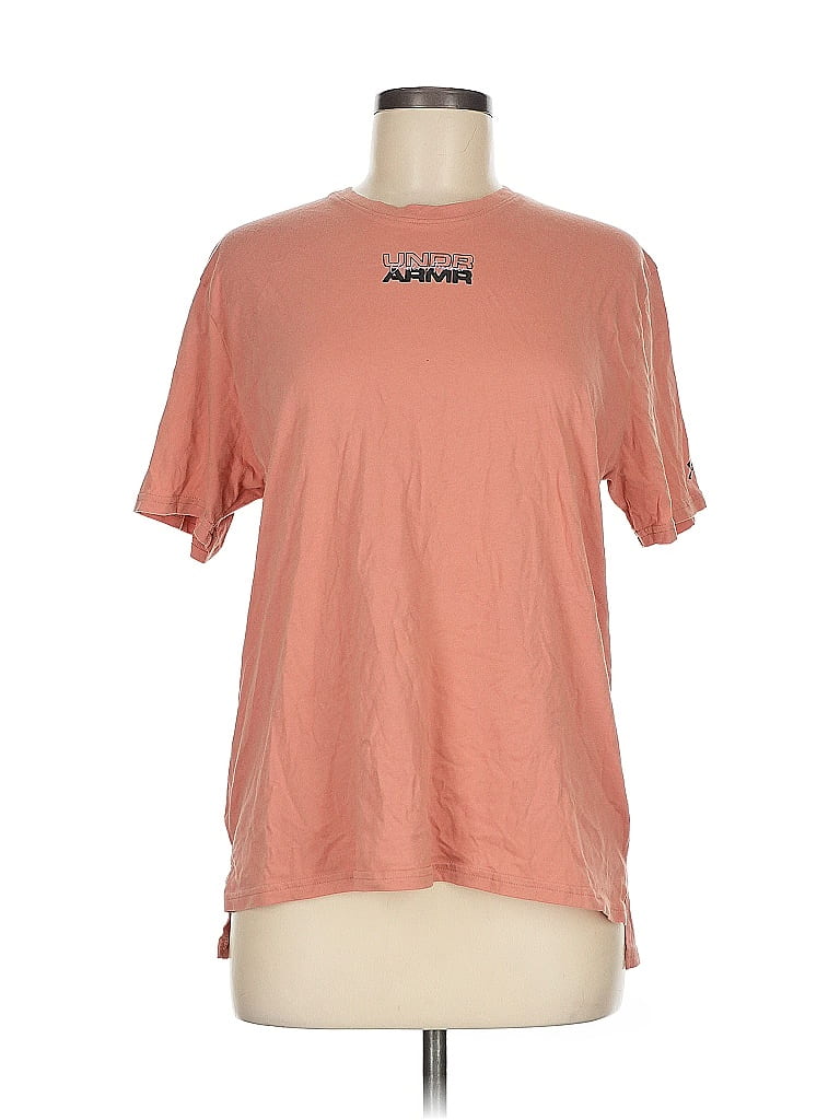 Under Armour Orange Active T-Shirt Size M - photo 1