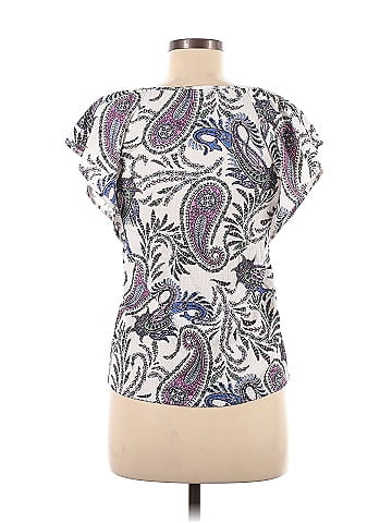 Ann Taylor LOFT Short Sleeve Blouse (view 2)