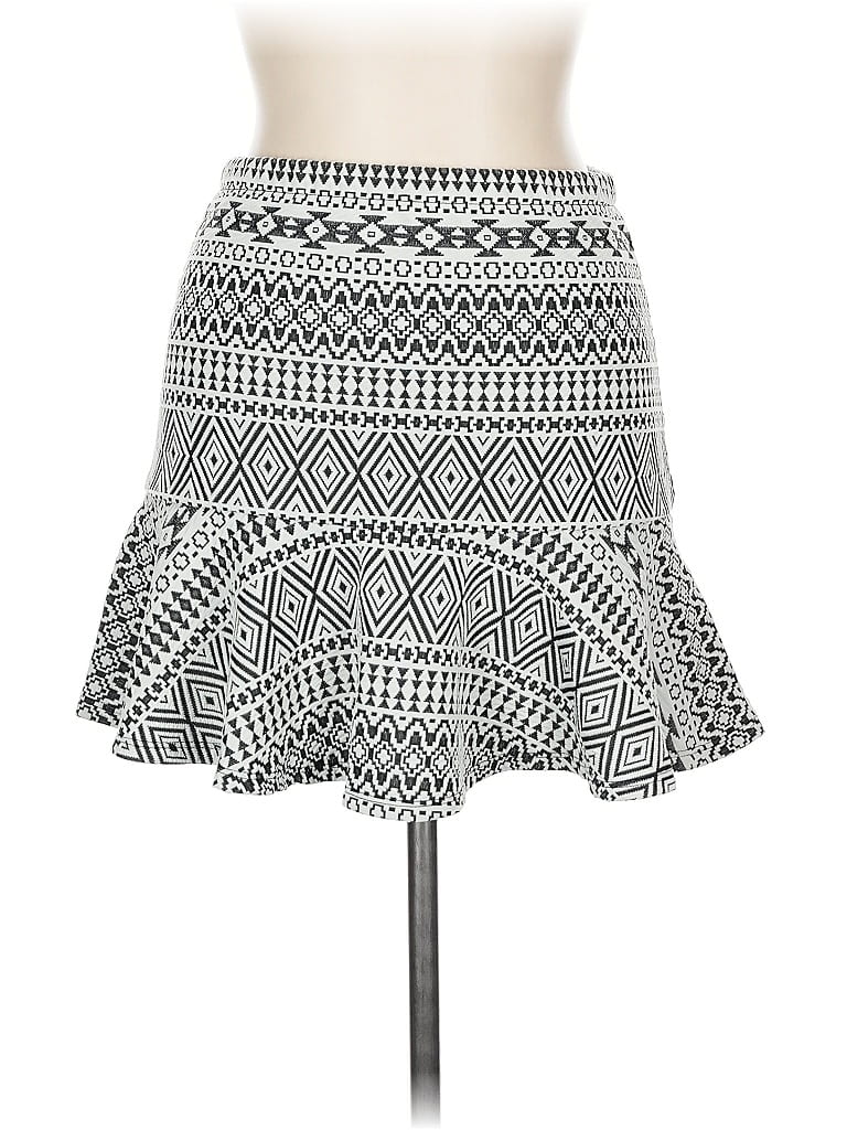 Pre-owned Princess Vera Wang Casual Skirt In Gray