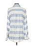 Rails Stripes Blue Long Sleeve Button-Down Shirt Size P (petite) - photo 2