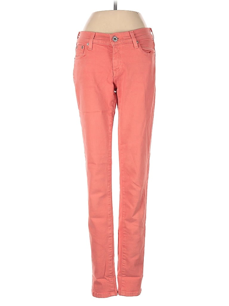 Pre-owned Fossil Jeans In Pink