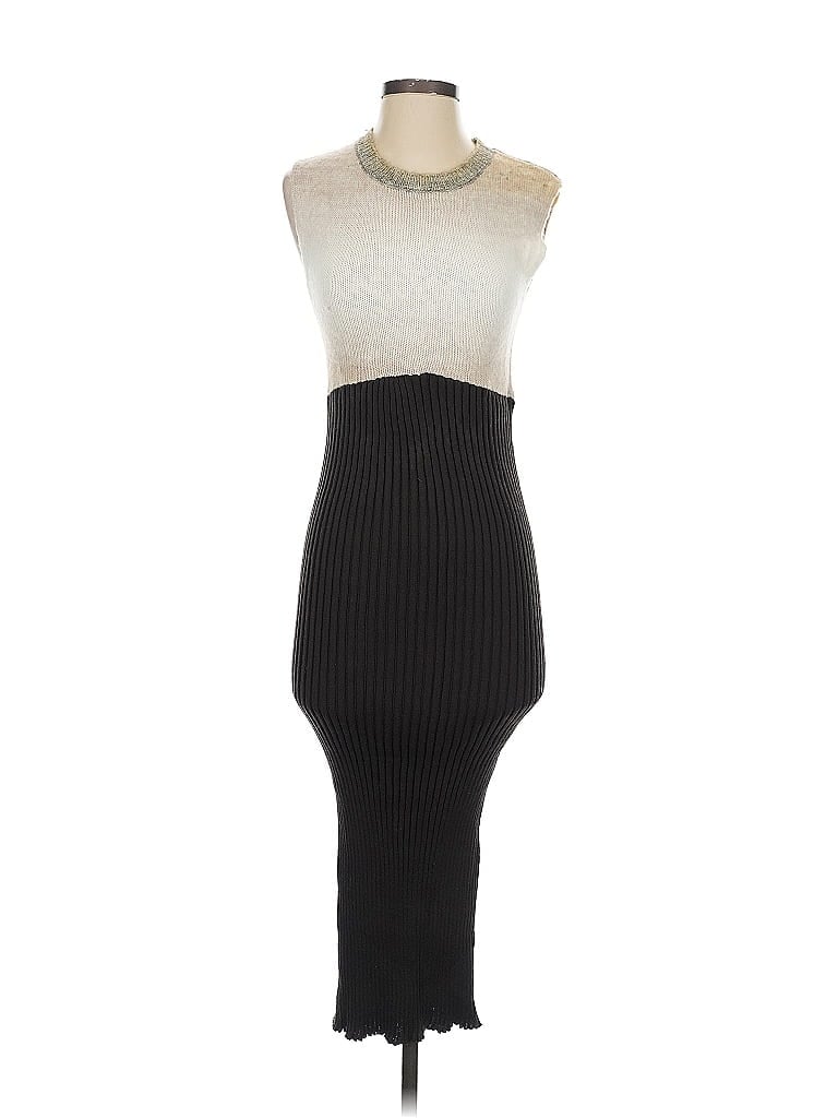 Pre-owned Zara Cocktail Dress In Gray