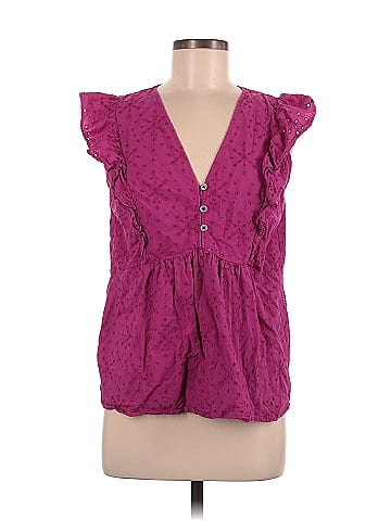 Ann Taylor LOFT Short Sleeve Blouse (view 1)