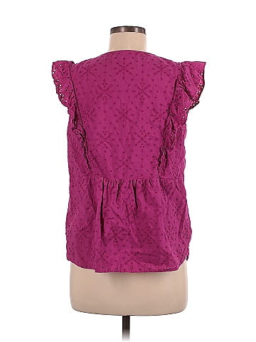 Ann Taylor LOFT Short Sleeve Blouse (view 2)