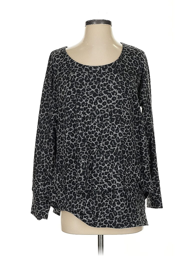 Pre-owned Soft Surroundings Pullover Sweater In Black