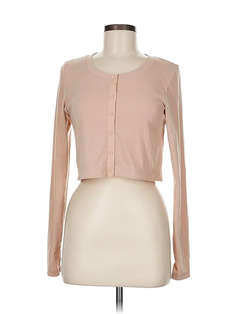 Pre-owned Offline By Aerie Cardigan Sweater In Brown