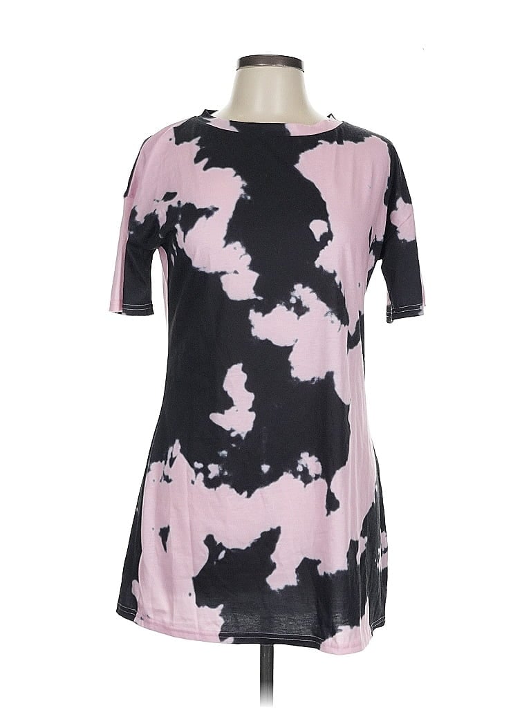 Love & Other Things 100% Polyester Tie-dye Pink Casual Dress Size 10 - photo 1