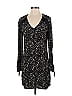Scotch & Soda 100% Viscose Stars Black Casual Dress Size P (petite) - photo 1