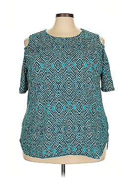 Dg^2 By Diane Gilman 3/4 Sleeve T Shirt