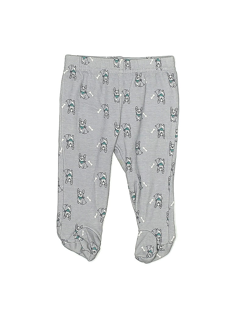 Kyle & Deena 100% Cotton Gray Casual Pants Size 0-3 mo - photo 1