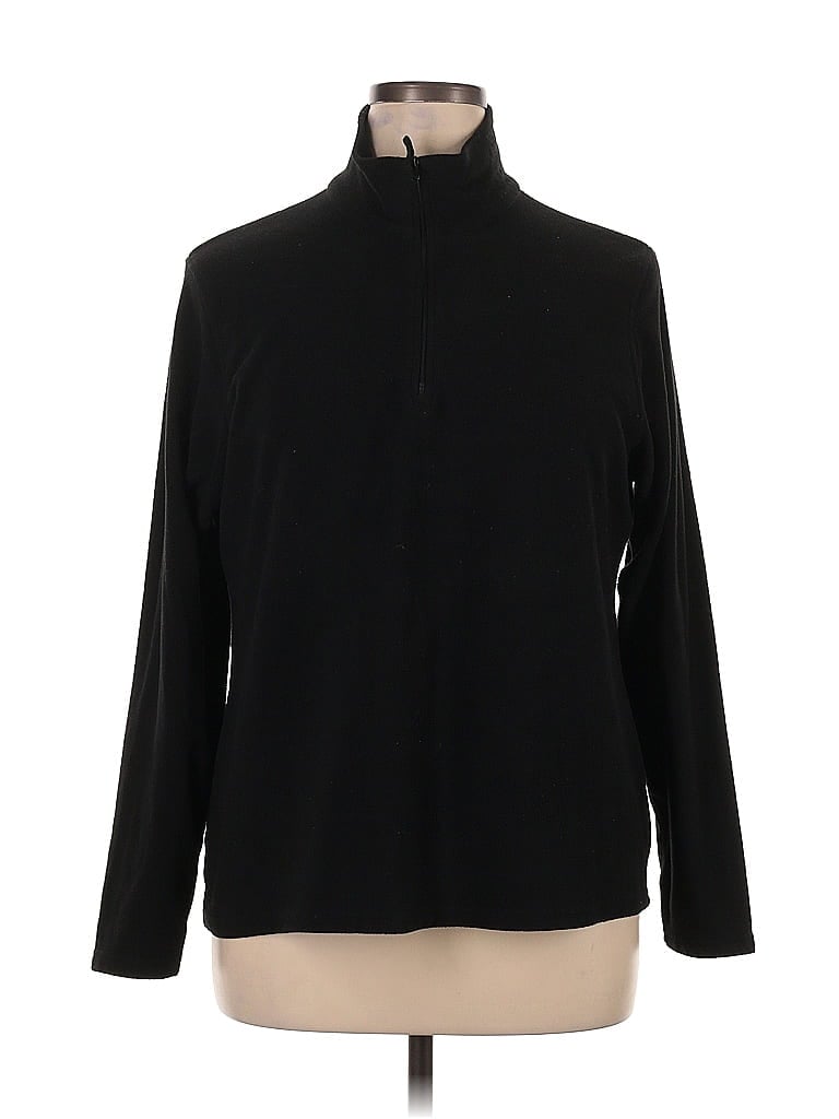 Pre-owned Mountain Warehouse Turtleneck Sweater In Black