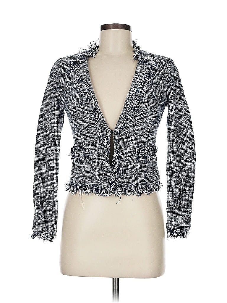 Pre-owned Intermix Blazer Jacket In Gray