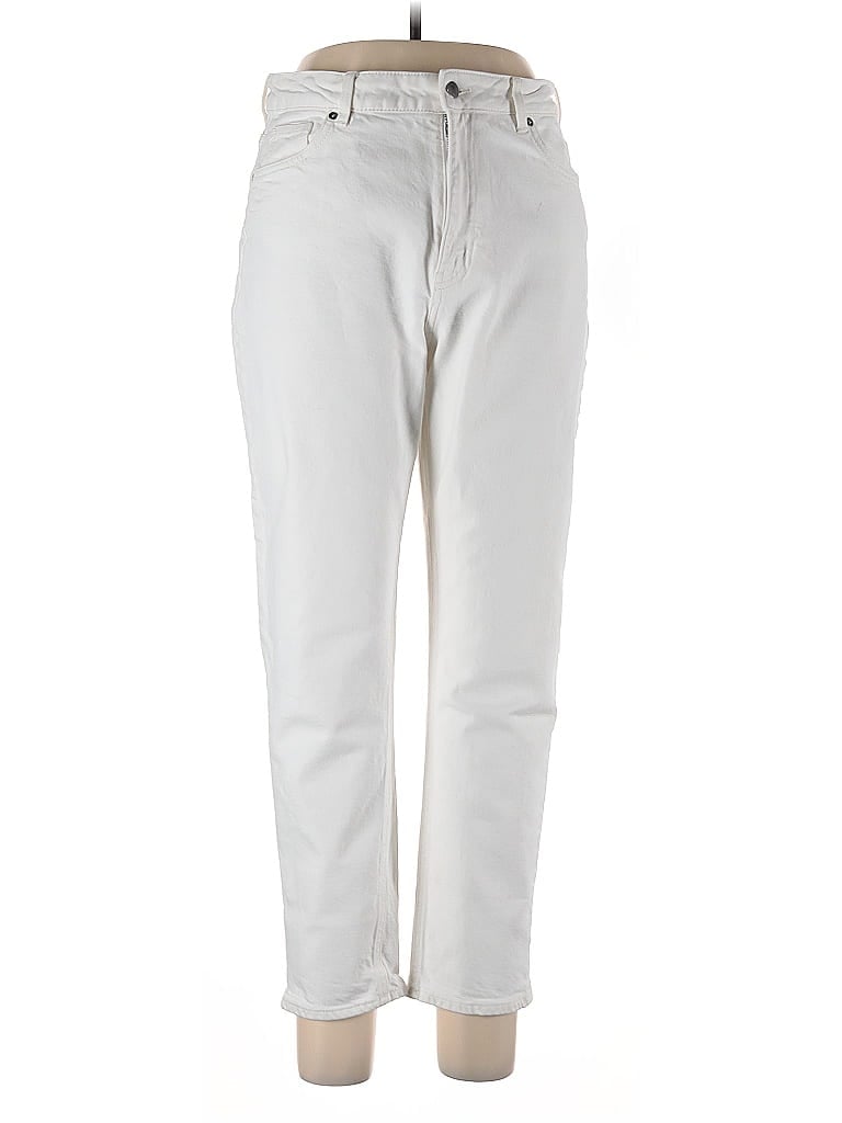 Pre-owned H&m Jeans In White